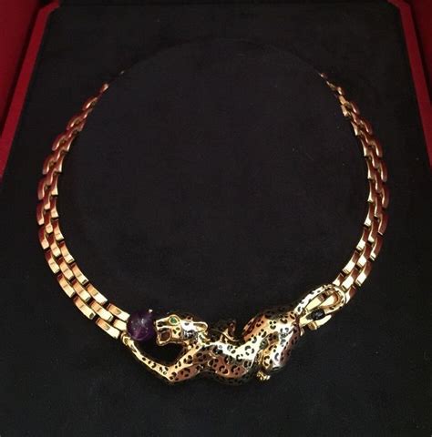 cartier amethyst necklace|cartier necklace panther.